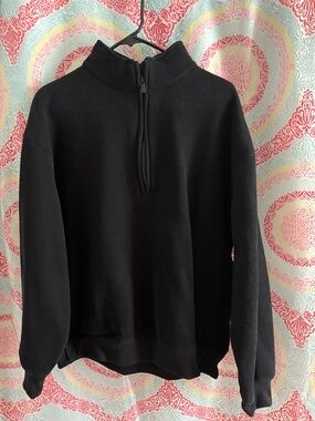 Comfrt quarter-zip sweater